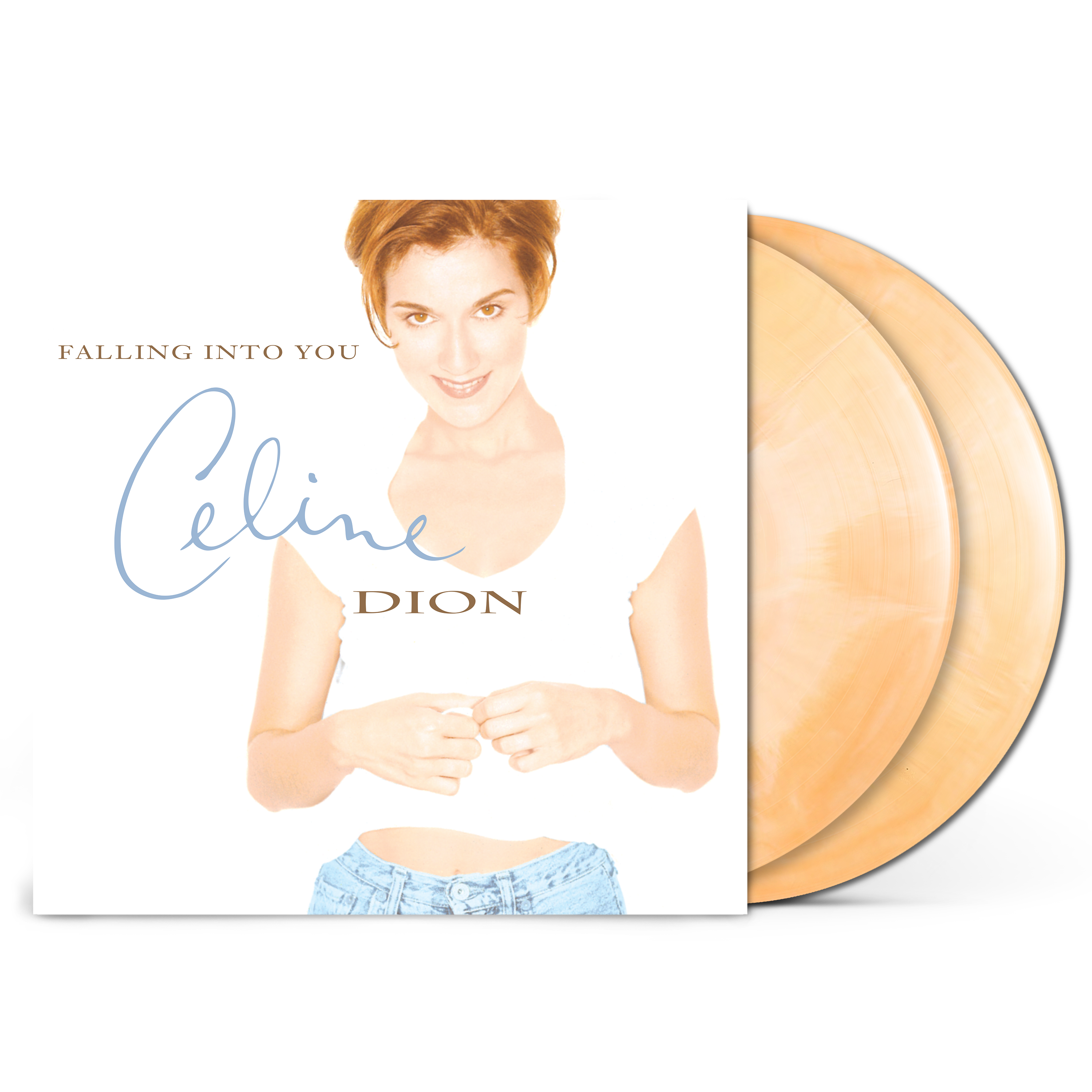 Falling Into You — Double Vinyle Peachy Cream