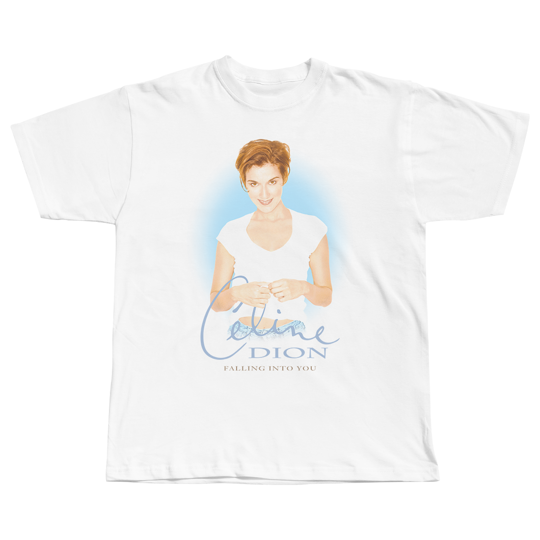 Falling Into You T-Shirt — Blanc